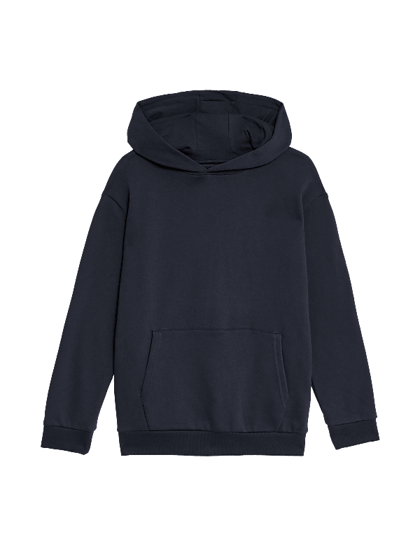 Cotton Hooded Sweatshirt