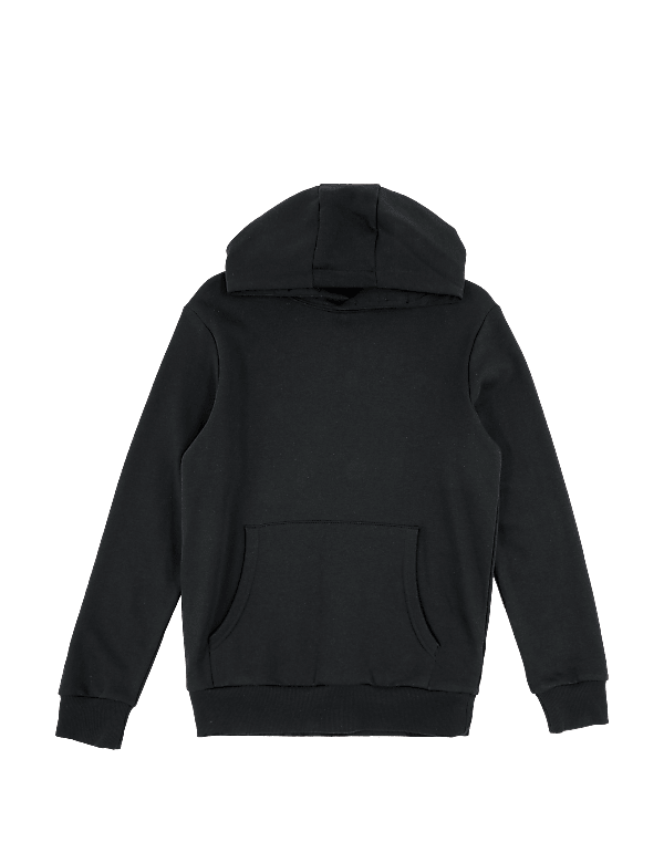 Cotton Hooded Sweatshirt