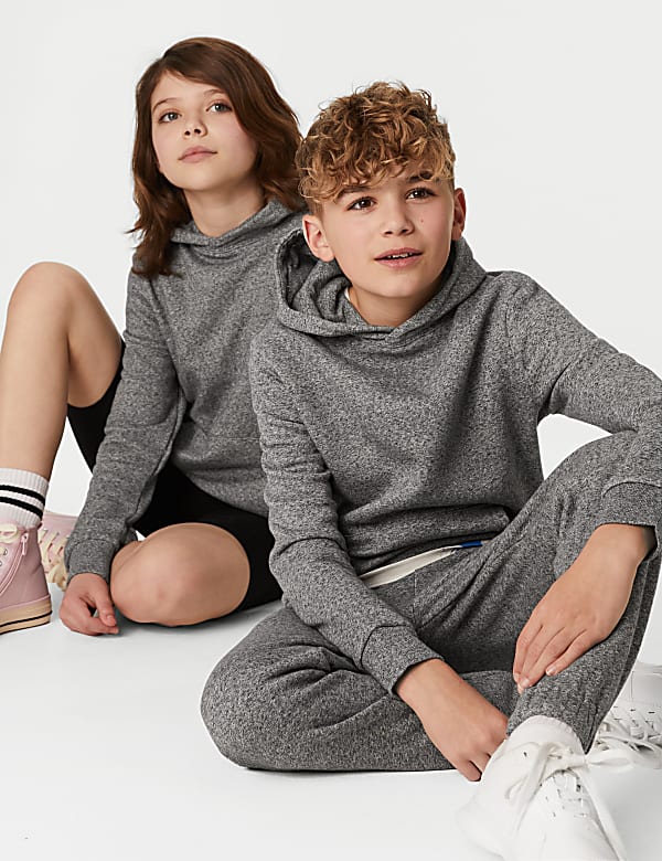 Cotton Hooded Sweatshirt
