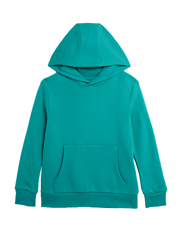 Cotton Hooded Sweatshirt