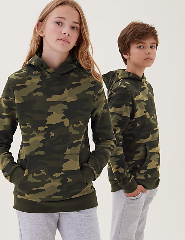 Ladies camouflage hoodie online