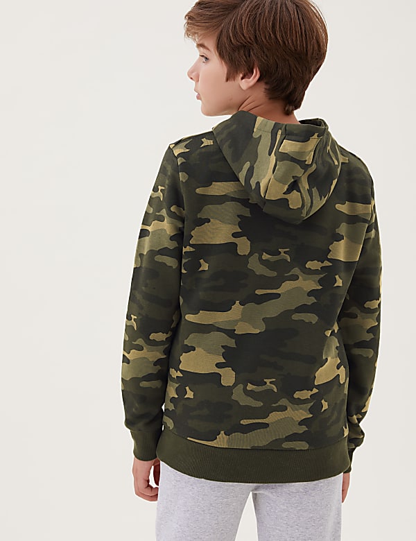 Boys camouflage sweatshirt store