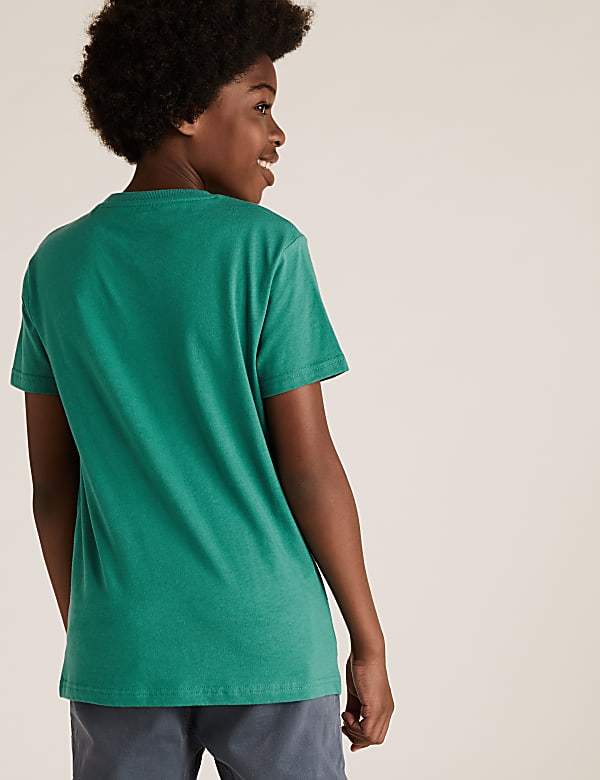 Pure Cotton Science Print T-Shirt (6-16 Yrs)