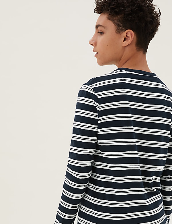 Organic Cotton Striped Top (6-16 Yrs)