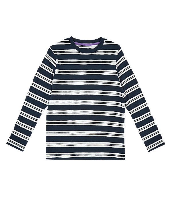 Organic Cotton Striped Top (6-16 Yrs)