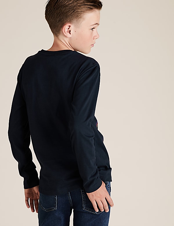 Pure Cotton Teleportation Graphic Top (6-16 Yrs)
