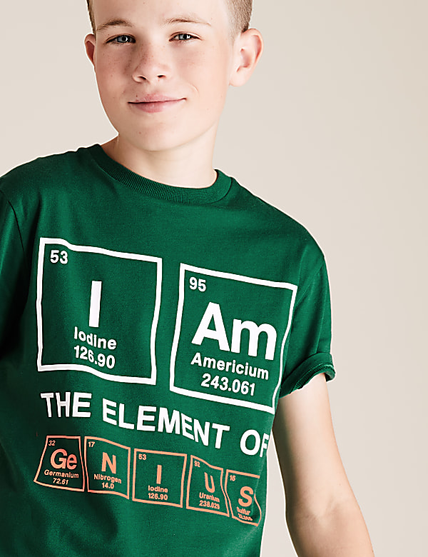 Pure Cotton Genius T-Shirt (6-16 Yrs)