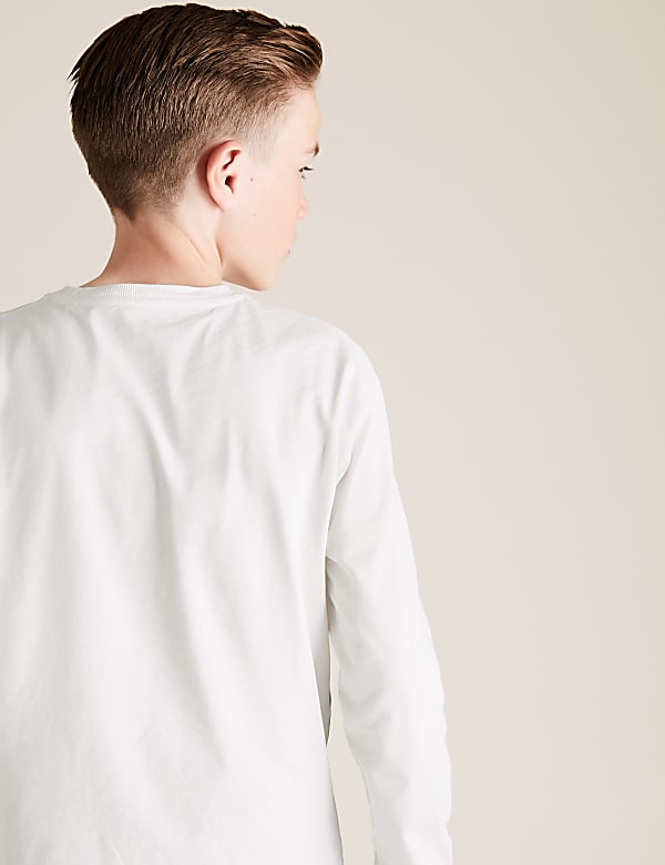Pure Cotton Best Never Rest Slogan Top (6-16 Yrs)