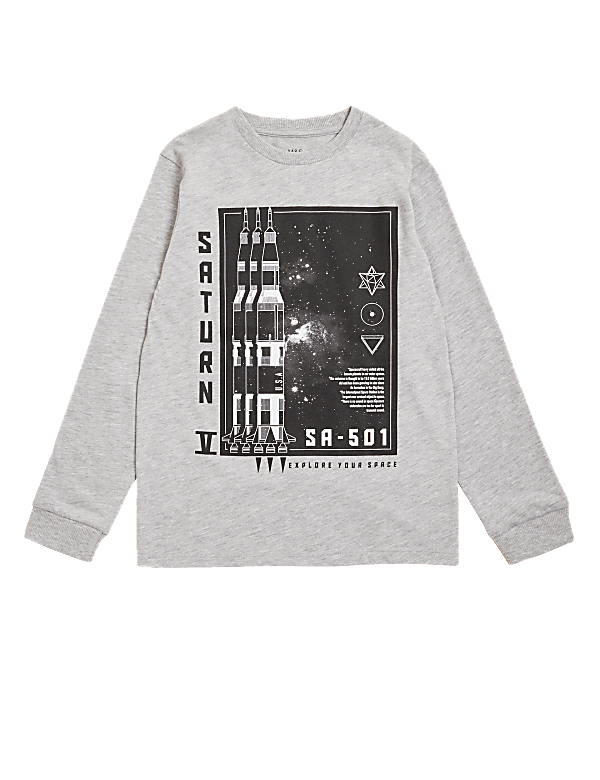 Pure Cotton Space Top (6-16 Yrs)