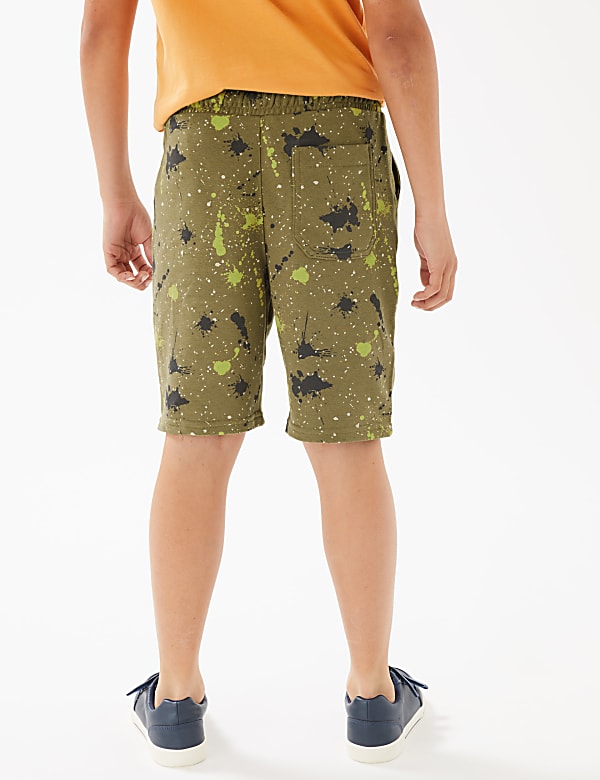 Cotton Rich Paint Splat Shorts (6-16 Yrs)