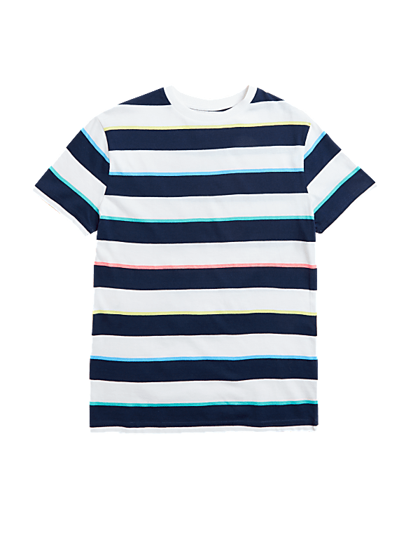 Cotton Rich Striped T-Shirt