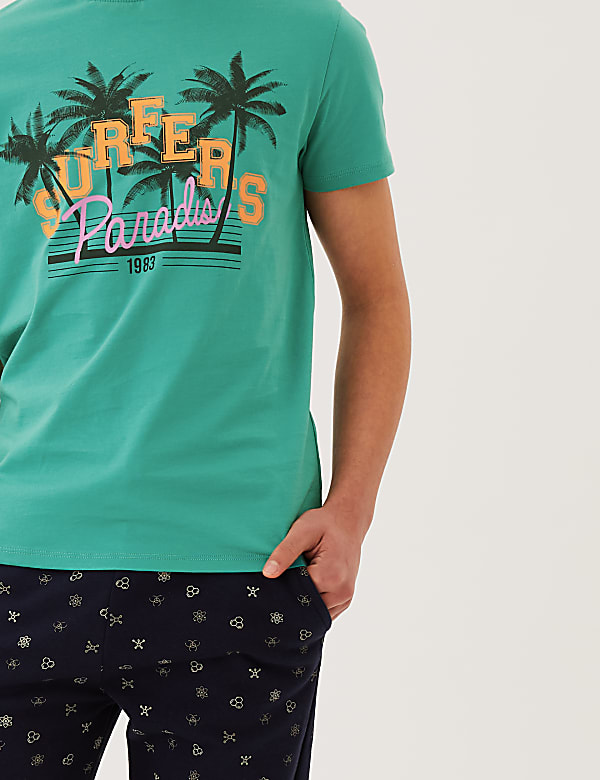 Pure Cotton Surfer T-Shirt (6-16 Yrs)