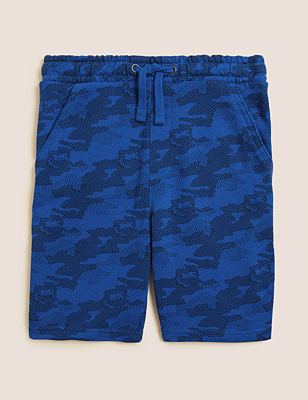 Cotton Rich Camouflage Shorts (6-16 Yrs)