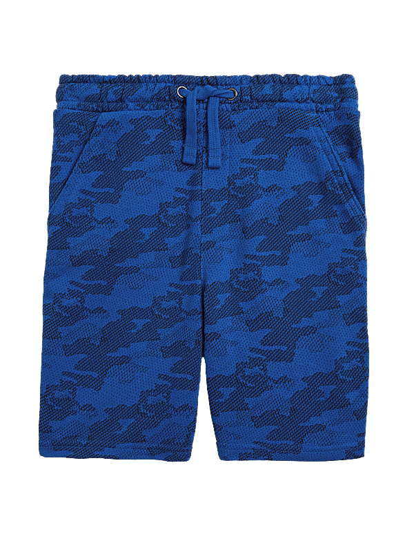 Cotton Rich Camouflage Shorts (6-16 Yrs)