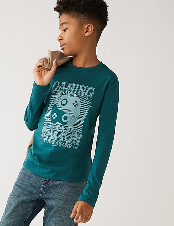 Pure Cotton Gaming Top