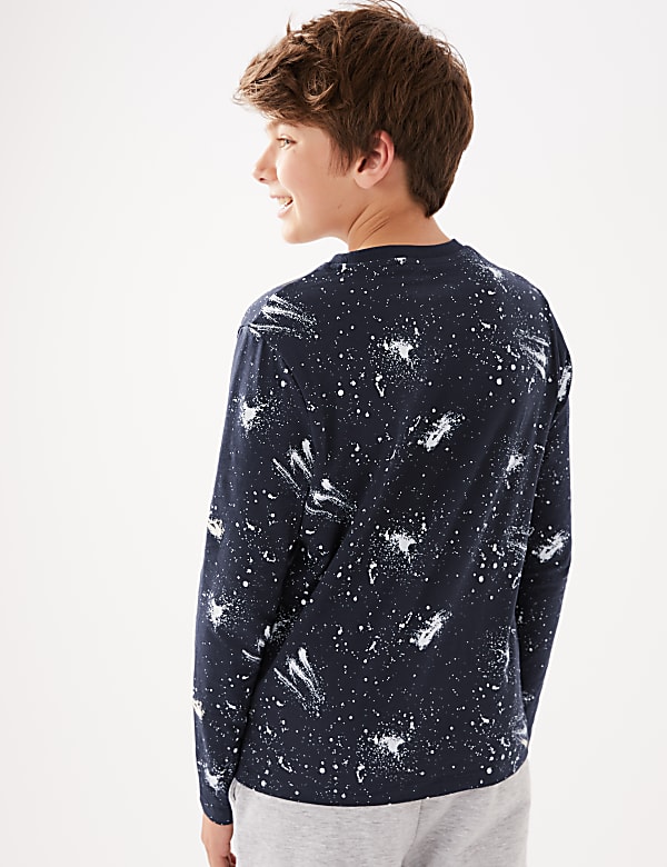 Pure Cotton Paint Splat Top (6-16 Yrs)