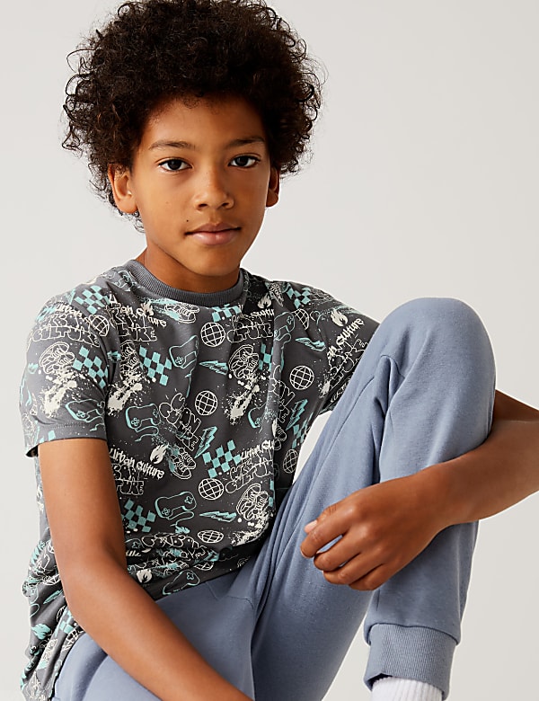 Pure Cotton Graffiti Top