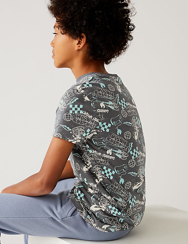 Pure Cotton Graffiti Top