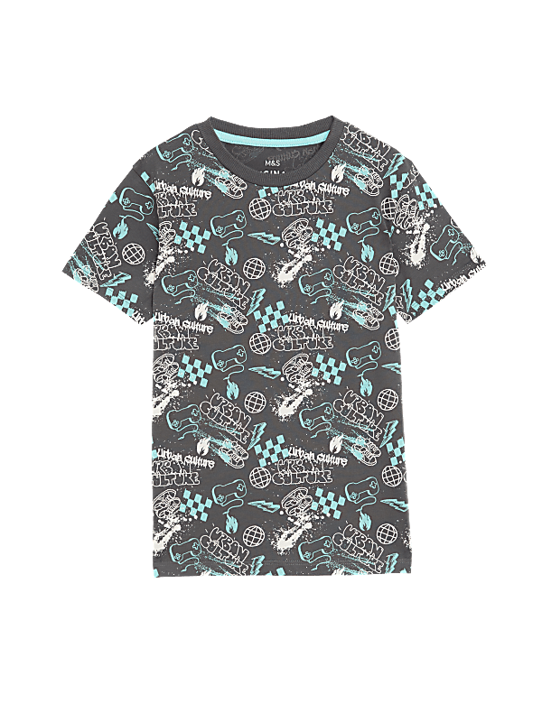Pure Cotton Graffiti Top