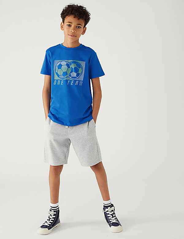 Pure Cotton Football T-Shirt