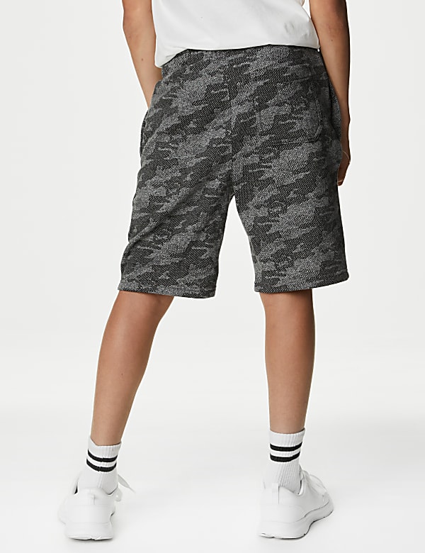 Cotton Rich Camouflage Shorts