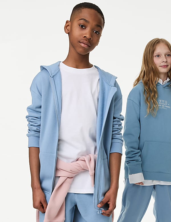 Plain blue hoodie womens discount