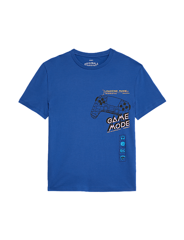 Pure Cotton Gaming T-Shirt (6-16 Yrs)