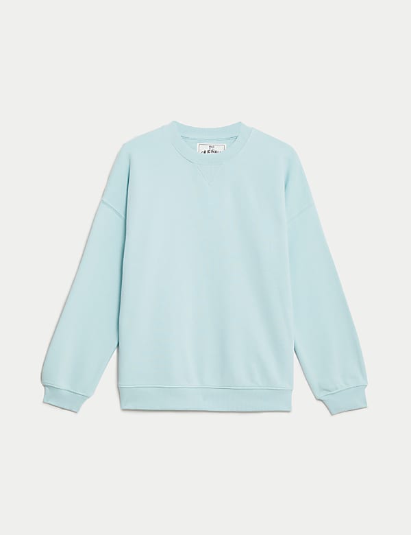 Cotton Rich Plain Sweatshirt (6-16 Yrs) - HU