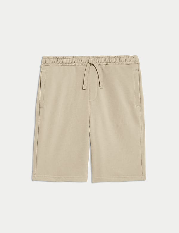 Cotton Rich Plain Shorts (6-16 Yrs) - FI