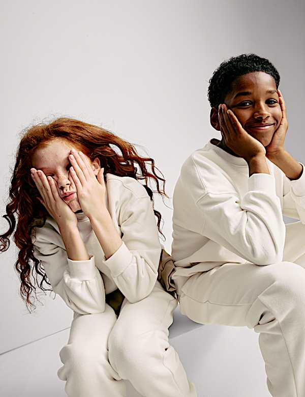 Bluza z mieszanki z przewagą bawełny (6&ndash;16 lat) - PL