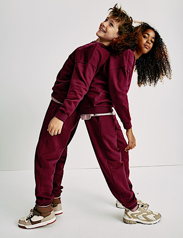 Cotton Rich Slogan Sweatshirt (6-16 Yrs)