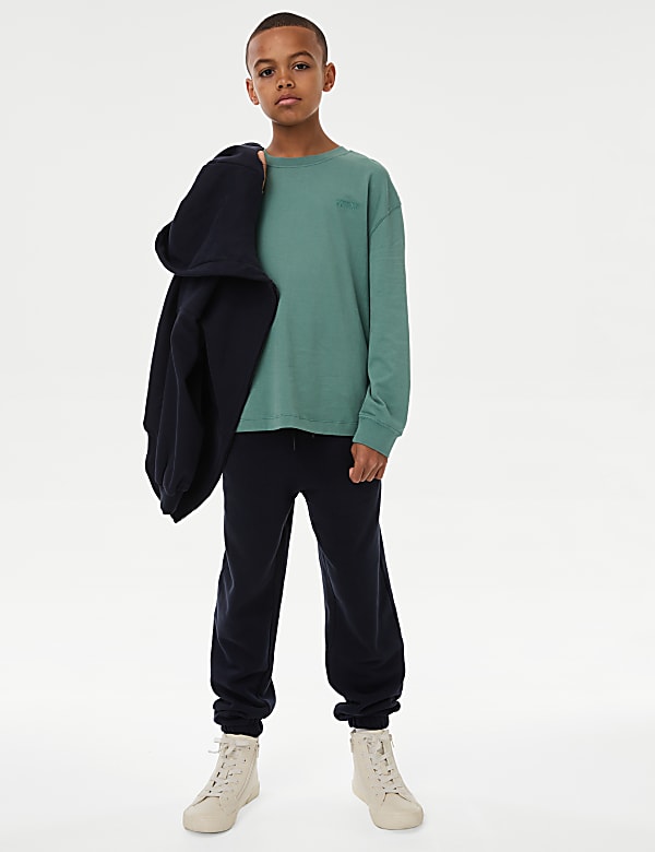Pure Cotton Slogan Top (6-16 Yrs)