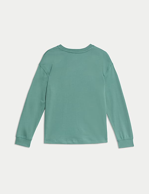 Pure Cotton Slogan Top (6-16 Yrs)