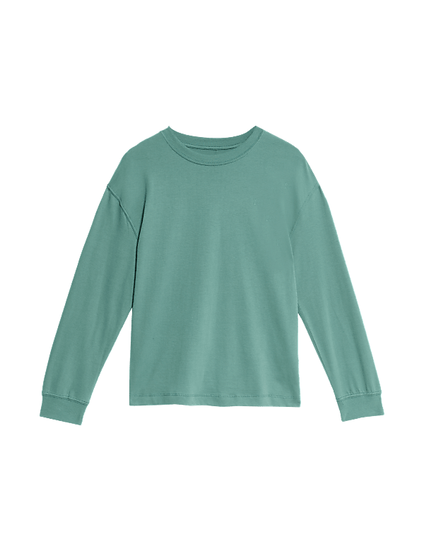 Pure Cotton Slogan Top (6-16 Yrs)