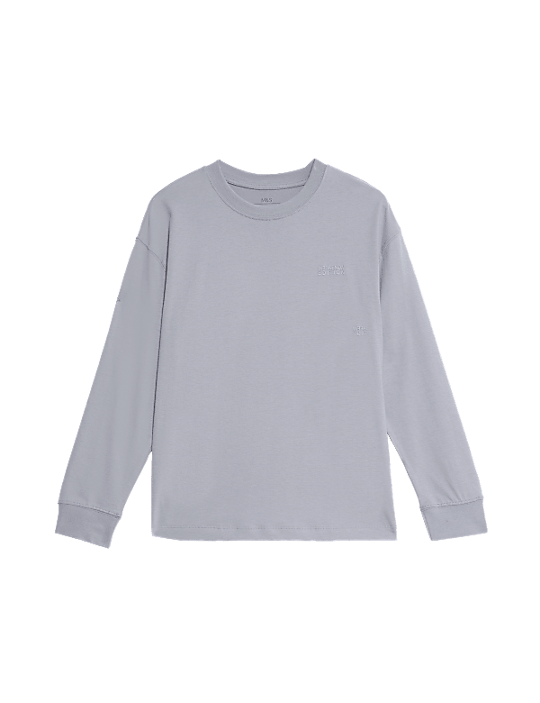 Pure Cotton Slogan Top (6-16 Yrs)