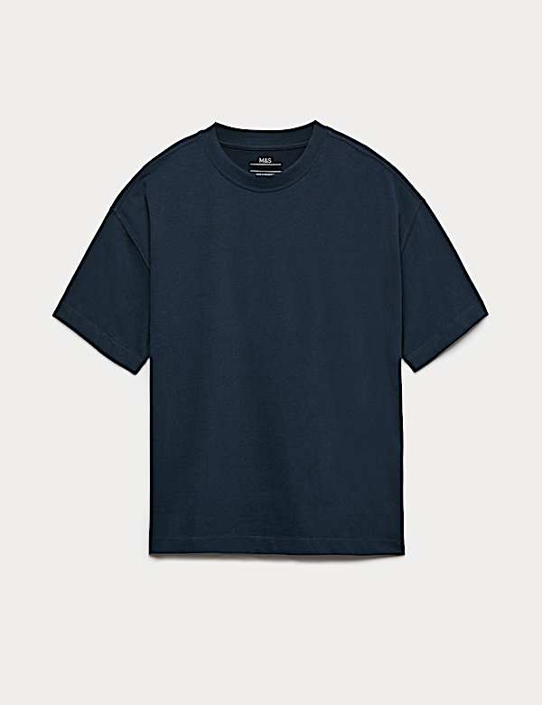 Pure Cotton Plain T-Shirt (6-16 Yrs)