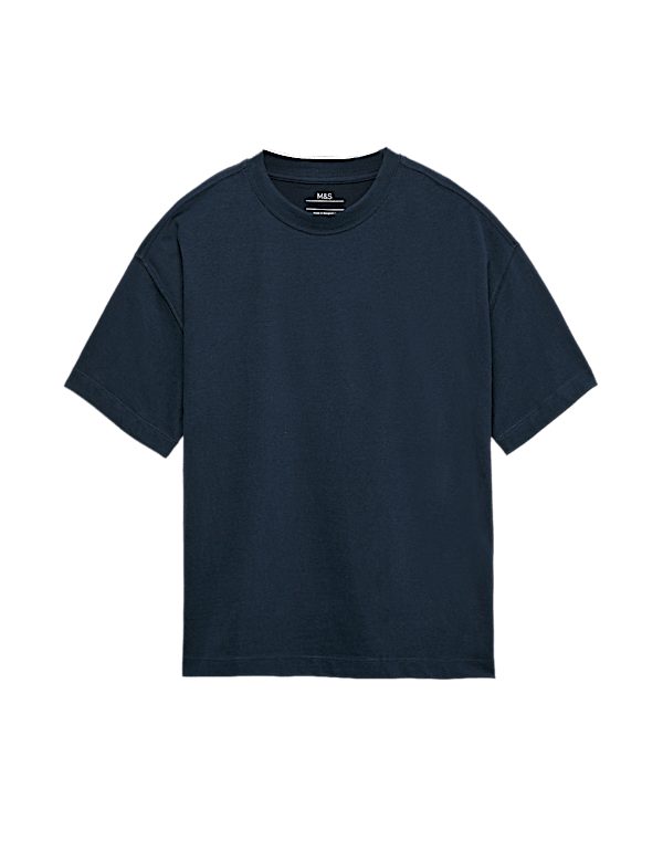 Pure Cotton Plain T-Shirt (6-16 Yrs)