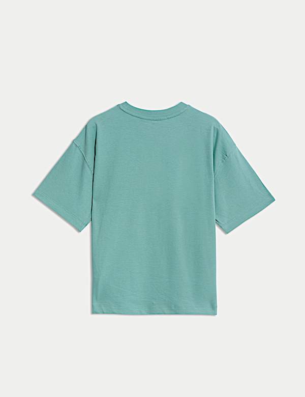 Pure Cotton Plain T-Shirt (2-16 Yrs)