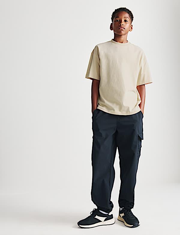 Pure Cotton Plain T-Shirt (6-16 Yrs)