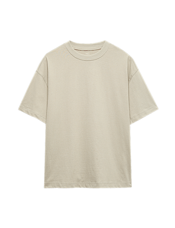 Pure Cotton Plain T-Shirt (6-16 Yrs)
