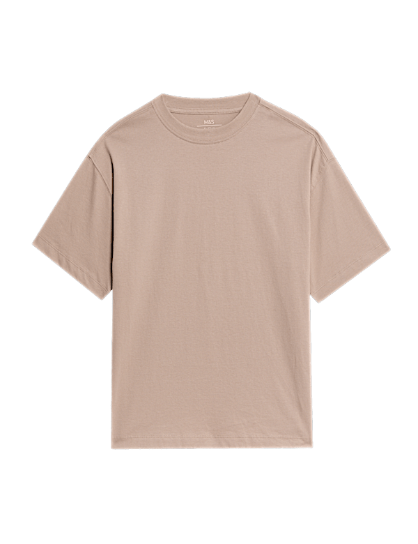 Pure Cotton Plain T-Shirt (2-16 Yrs)