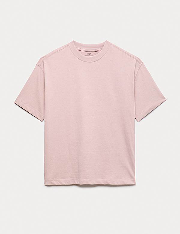 Pure Cotton Plain T-Shirt (6-16 Yrs)