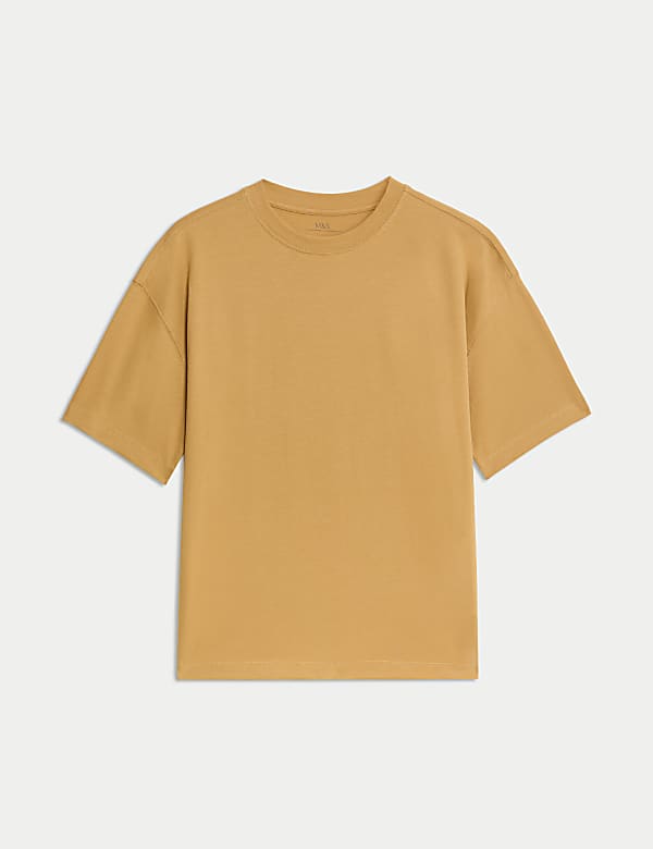Pure Cotton Plain T-Shirt (2-16 Yrs)