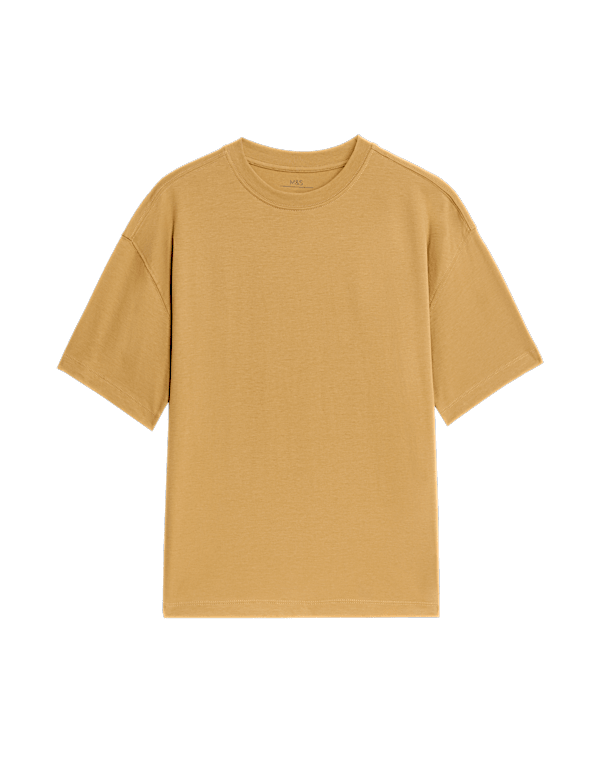 Pure Cotton Plain T-Shirt (2-16 Yrs)