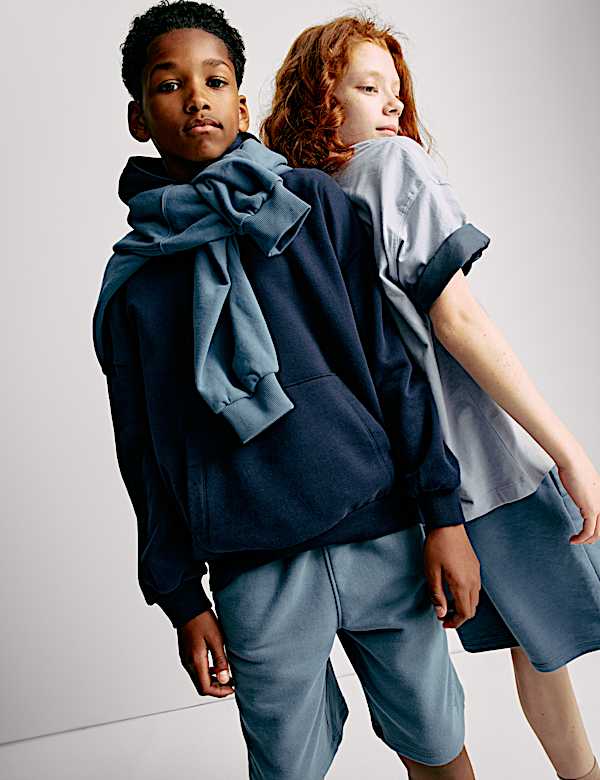 Cotton Rich Elasticated Waist Shorts (6-16 Yrs) - CZ