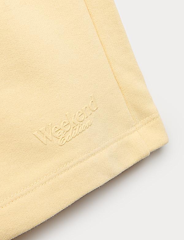 Cotton Rich Elasticated Waist Shorts (6-16 Yrs)