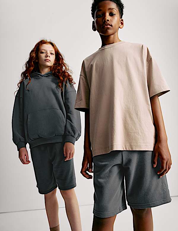 Cotton Rich Elasticated Waist Shorts (6-16 Yrs)
