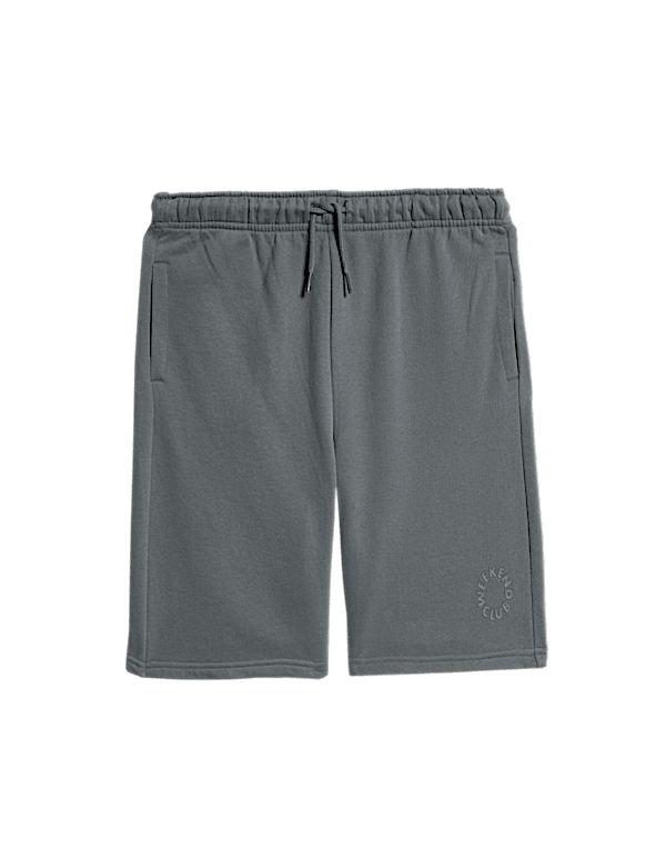 Cotton Rich Elasticated Waist Shorts (6-16 Yrs)