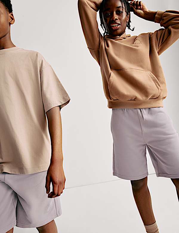 Cotton Rich Elasticated Waist Shorts (6-16 Yrs)