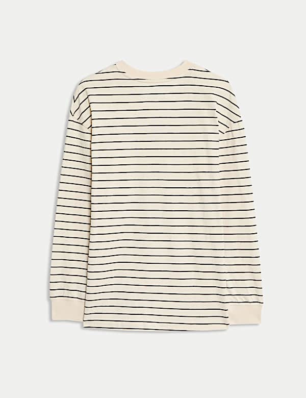 Pure Cotton Striped Top (6-16 Yrs)
